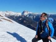 CIMA VACCARO (1985 m) innevata, salita da Parre il 29 gennaio 2018- FOTOGALLERY